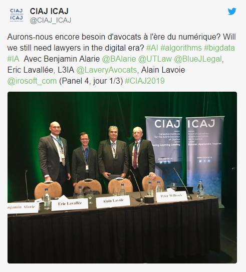 conference L3IA intelligence artificielle CIAJ ICAJ octobre 2019